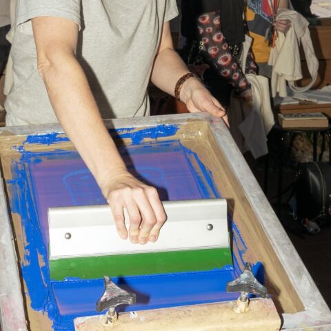 IAG Masterclass: Screen Printing with Silk + Squeeg