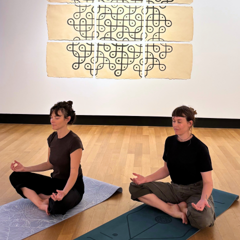 Yoga in the Gallery