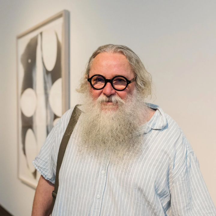 Artist, Ian Friend. Photography, Katie Bennett