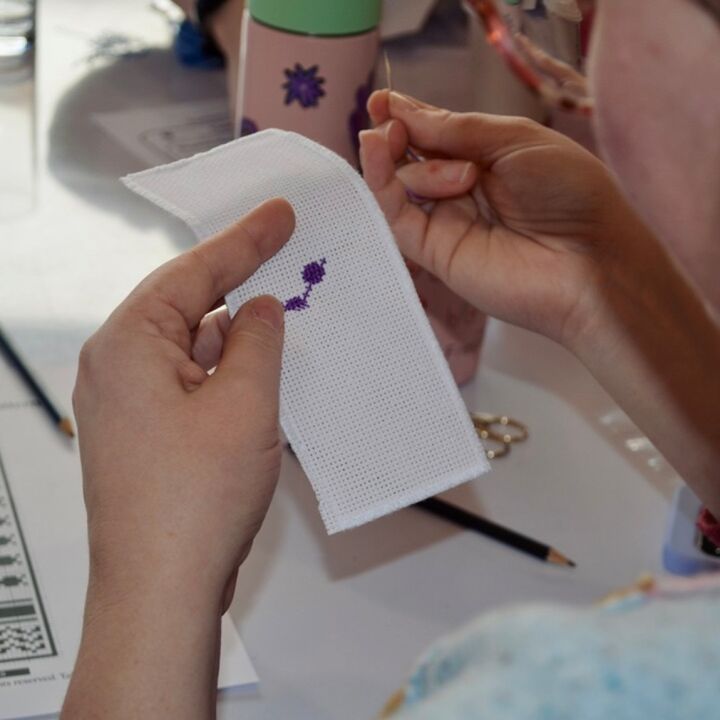 Tatreez Embroidery Workshop with Products of Palestine | Sun 10 May 2026 | 12:45 PM - 4:00 PM