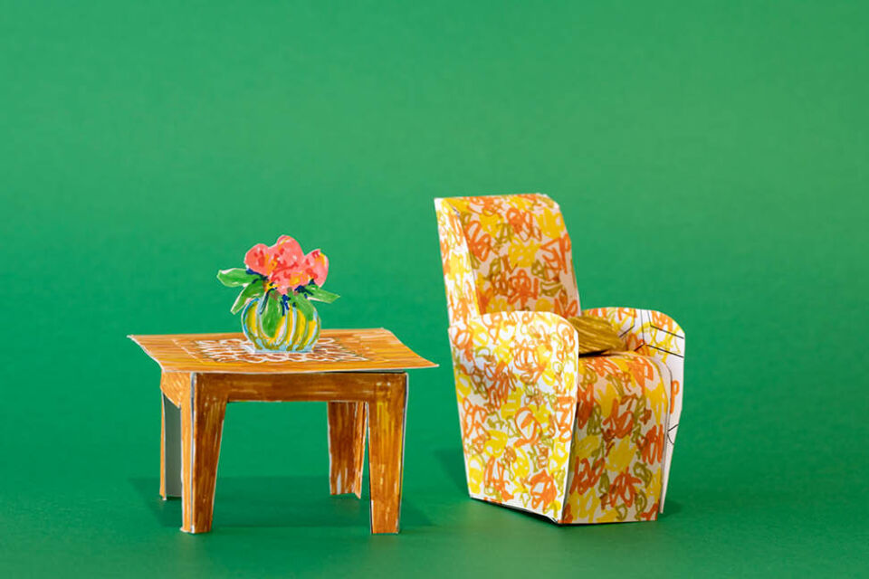 Memory Postcard Workshop with Isobel Knowles and Van Sowerwine