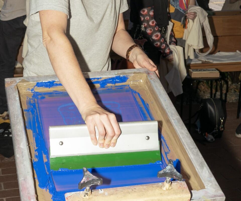 IAG Masterclass: Screen Printing with Silk + Squeeg